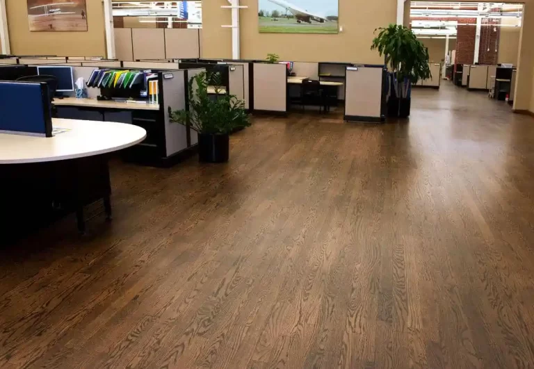 commercial office floor in picture.