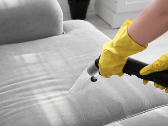 We clean upholstery as well as floors