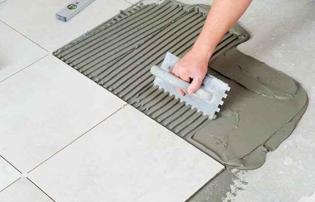 Installing tile in homes has become very popular